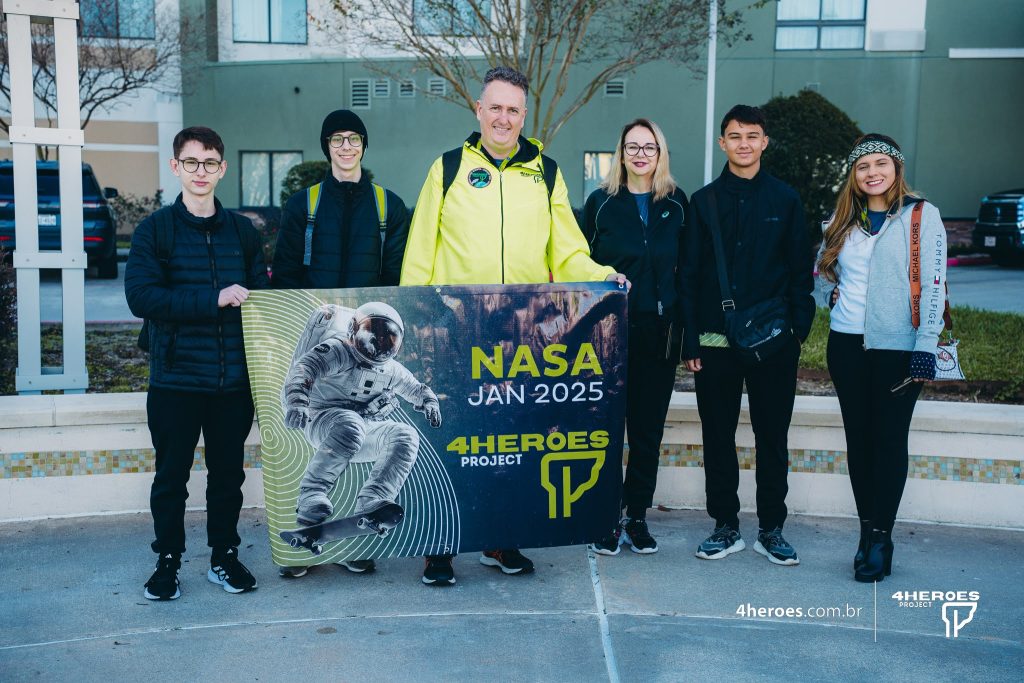 Registro 12 da Missão NASA 4Heroes em Houston