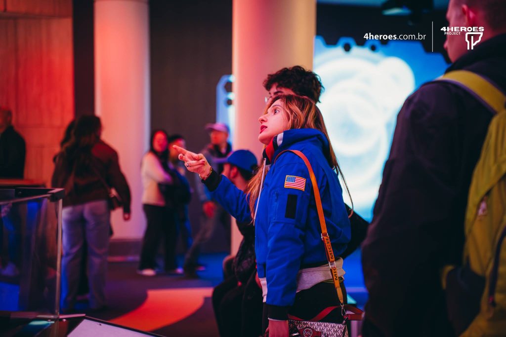 Registro 13 da Missão NASA 4Heroes em Houston
