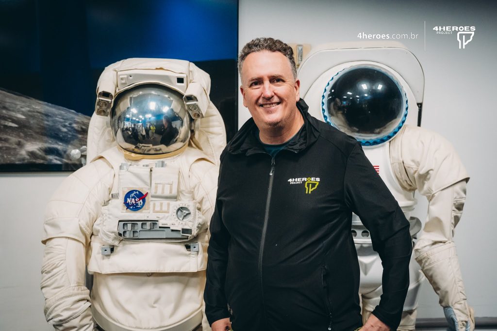 Registro 19 da Missão NASA 4Heroes em Houston