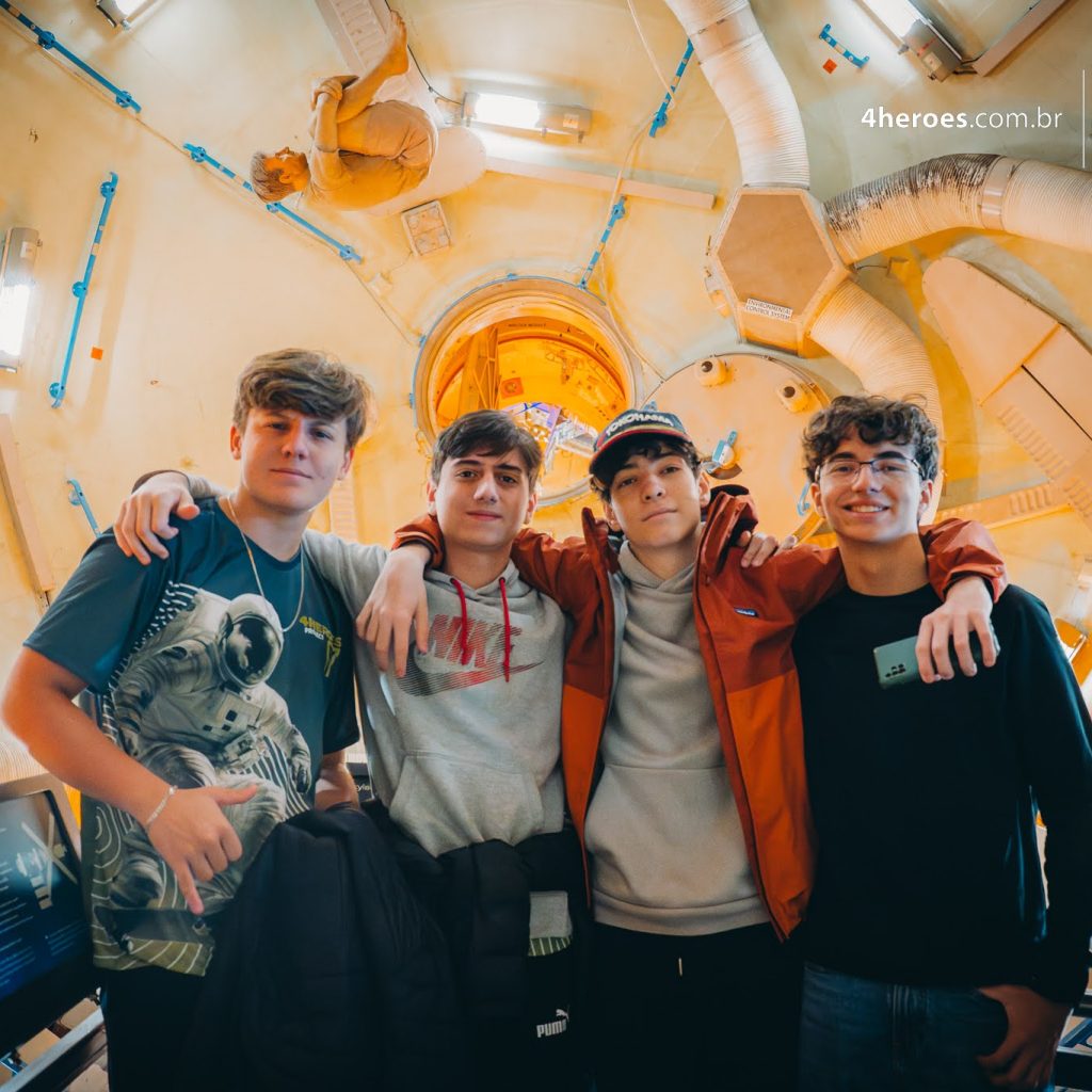 Registro 8 da Missão NASA 4Heroes em Houston