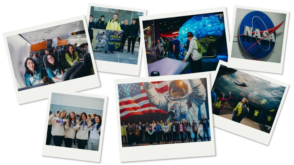 Registro 9 da Missão NASA 4Heroes em Houston